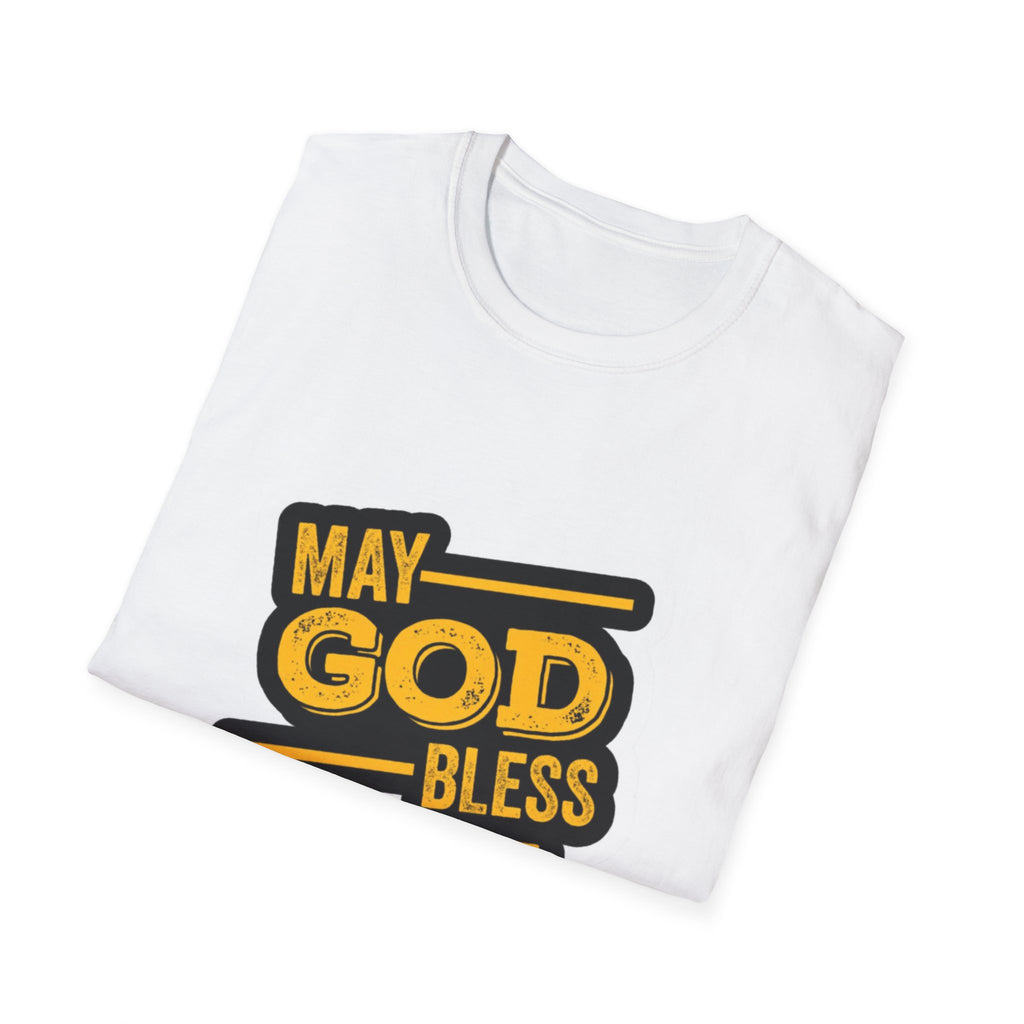 "May God Bless You" Unisex Softstyle T-Shirt