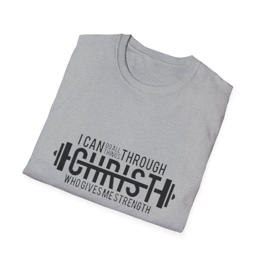 "I can do all things" Unisex Softstyle T-Shirt
