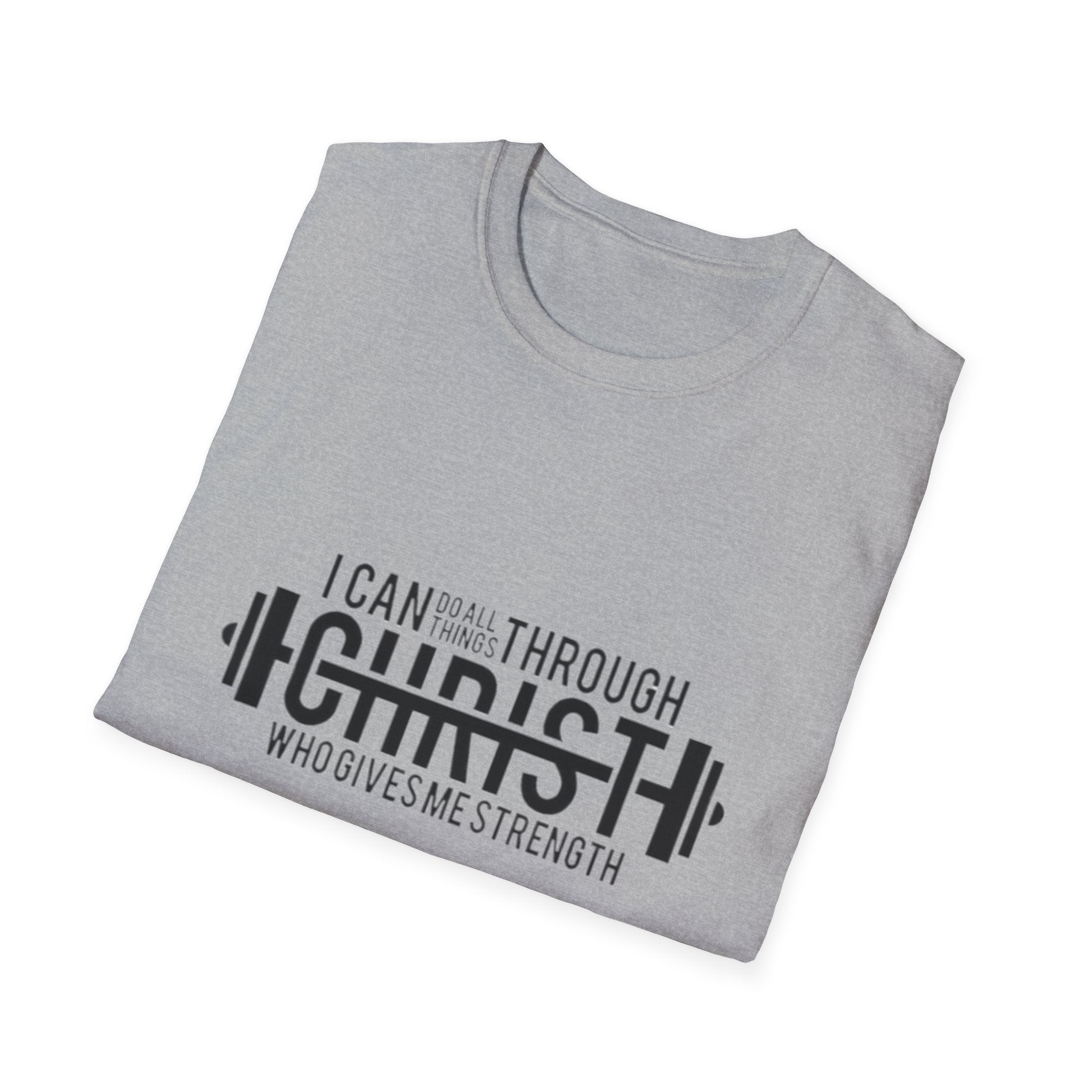 "I can do all things" Unisex Softstyle T-Shirt