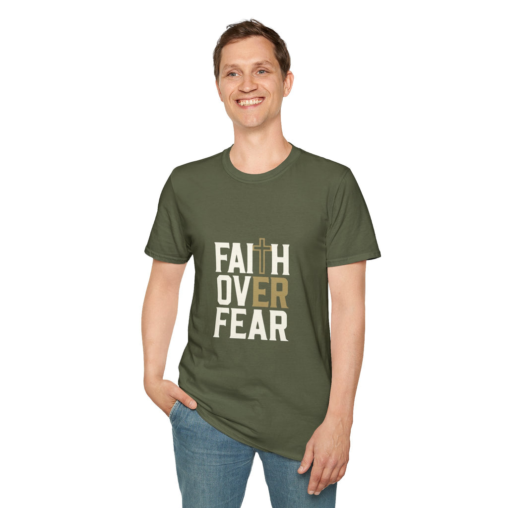 "Faith Over Fear" Unisex Softstyle T-Shirt