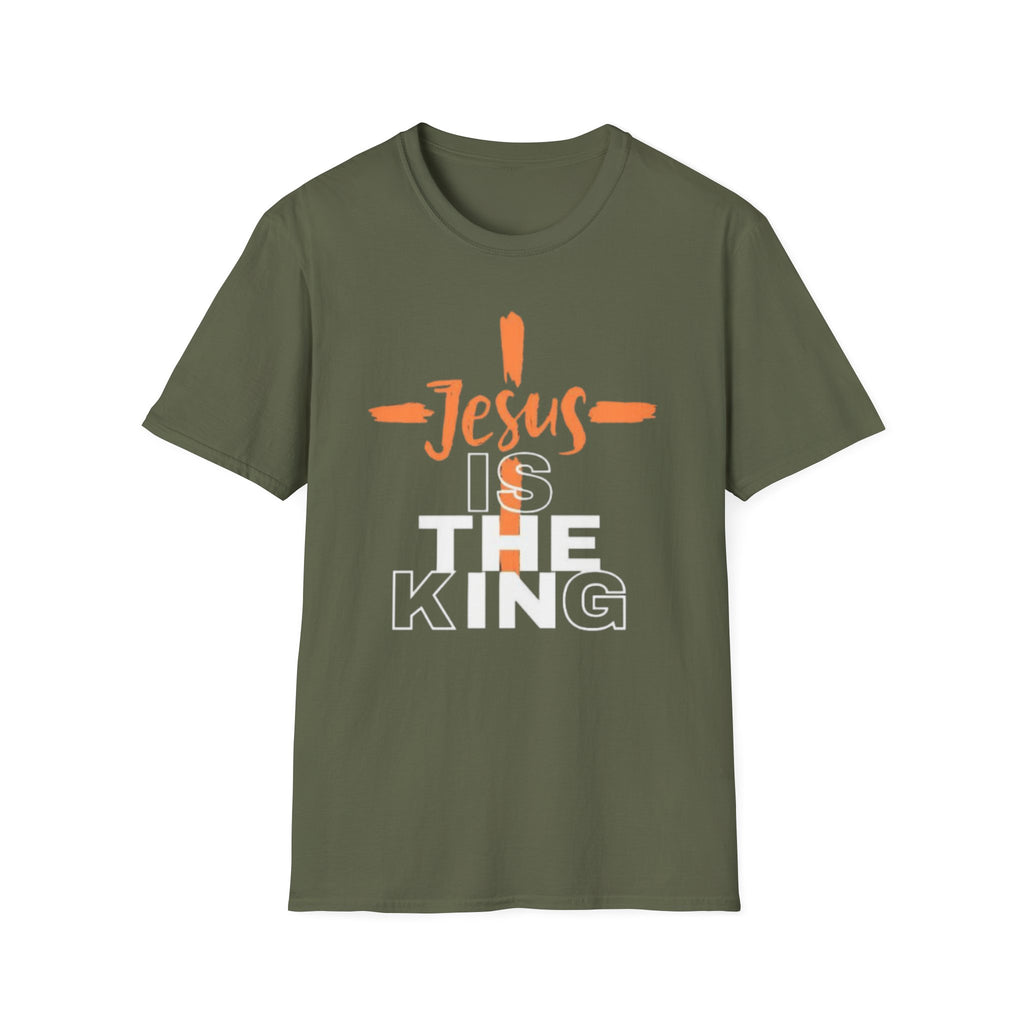 "Jesus is the King" Unisex Softstyle T-Shirt