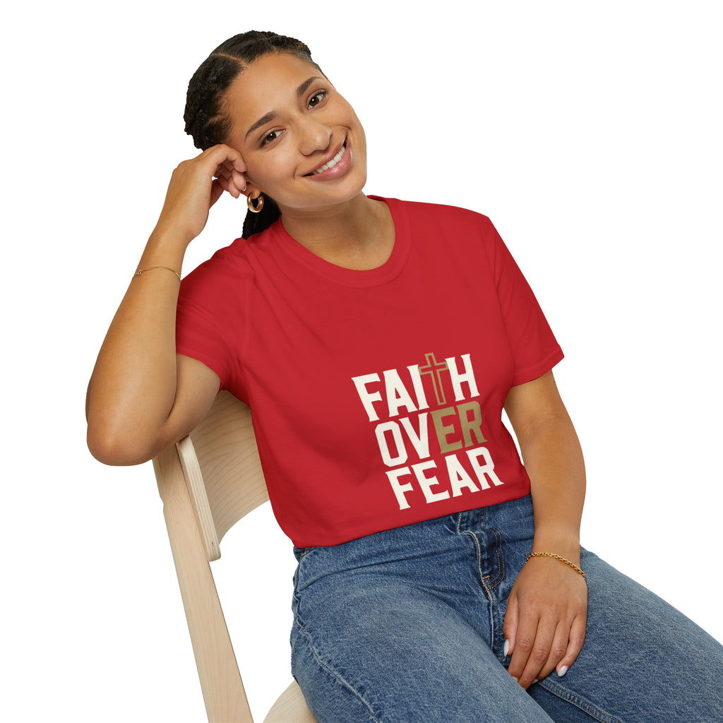 "Faith Over Fear" Unisex Softstyle T-Shirt