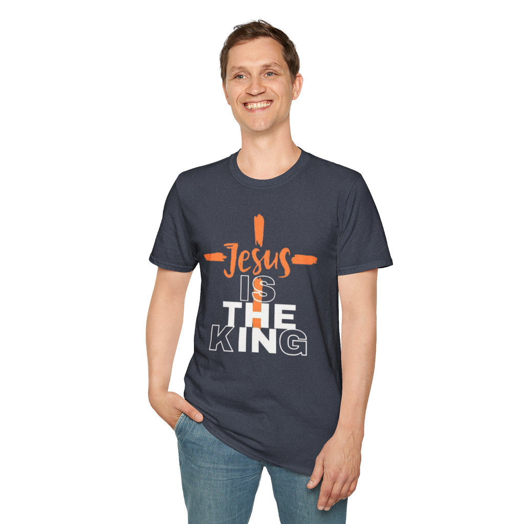 "Jesus is the King" Unisex Softstyle T-Shirt