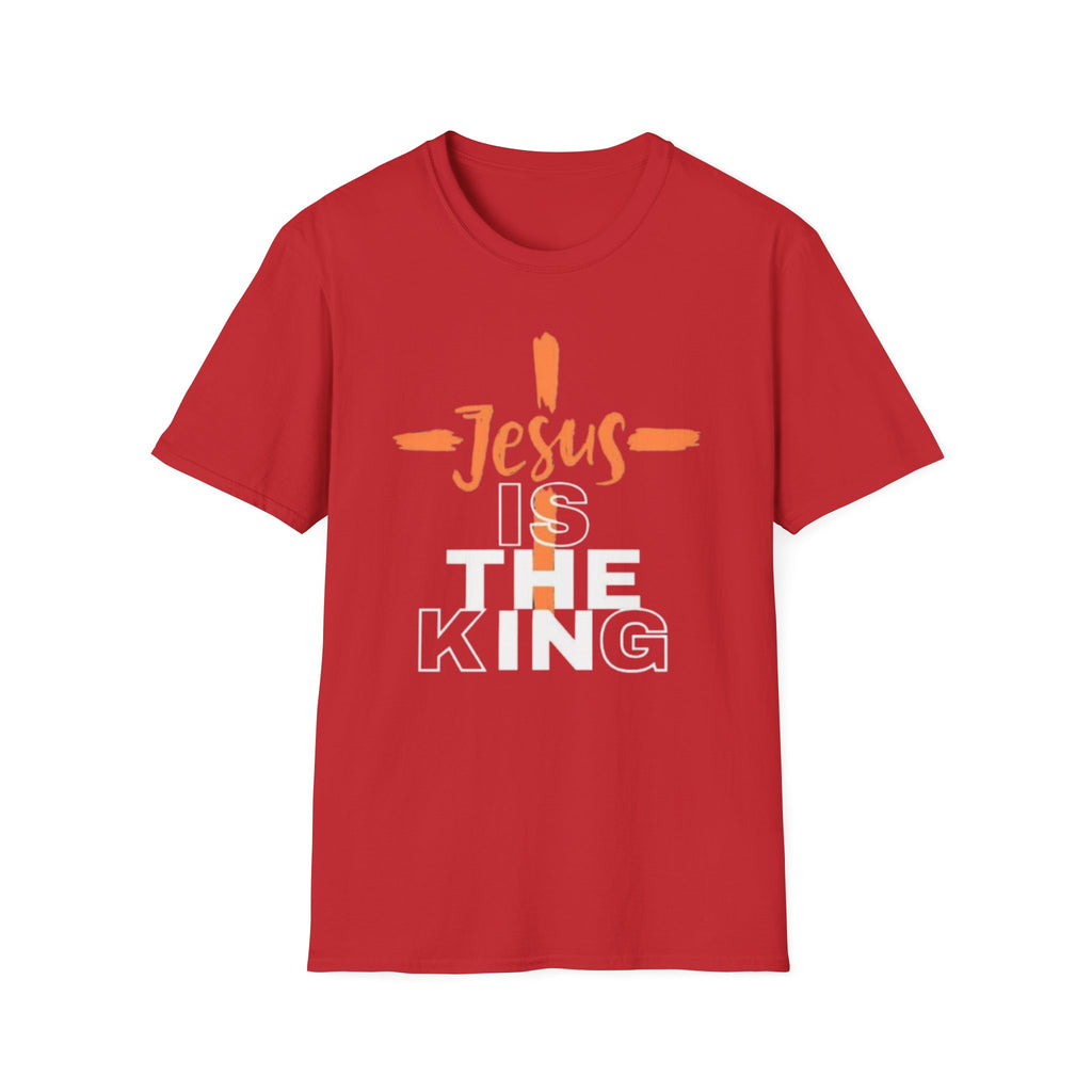 "Jesus is the King" Unisex Softstyle T-Shirt
