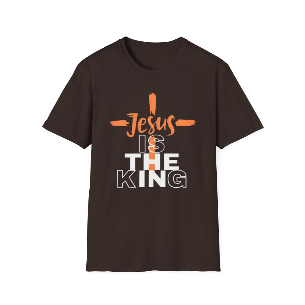 "Jesus is the King" Unisex Softstyle T-Shirt