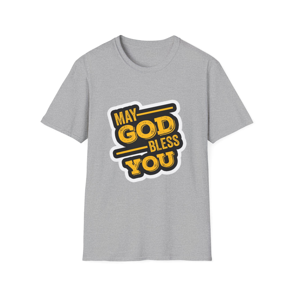 "May God Bless You" Unisex Softstyle T-Shirt