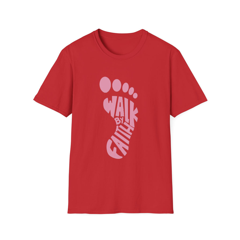 "Walk by Faith" Unisex Softstyle T-Shirt