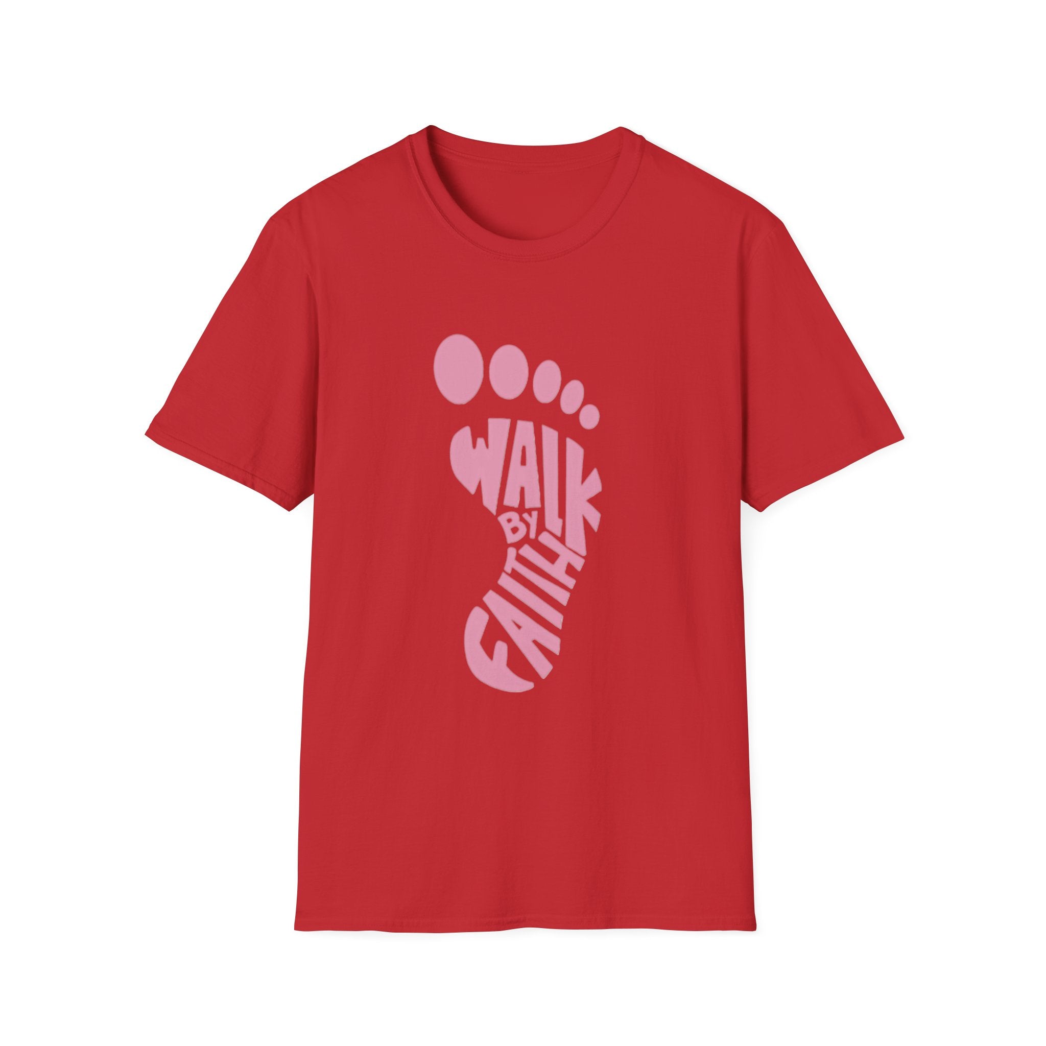 "Walk by Faith" Unisex Softstyle T-Shirt