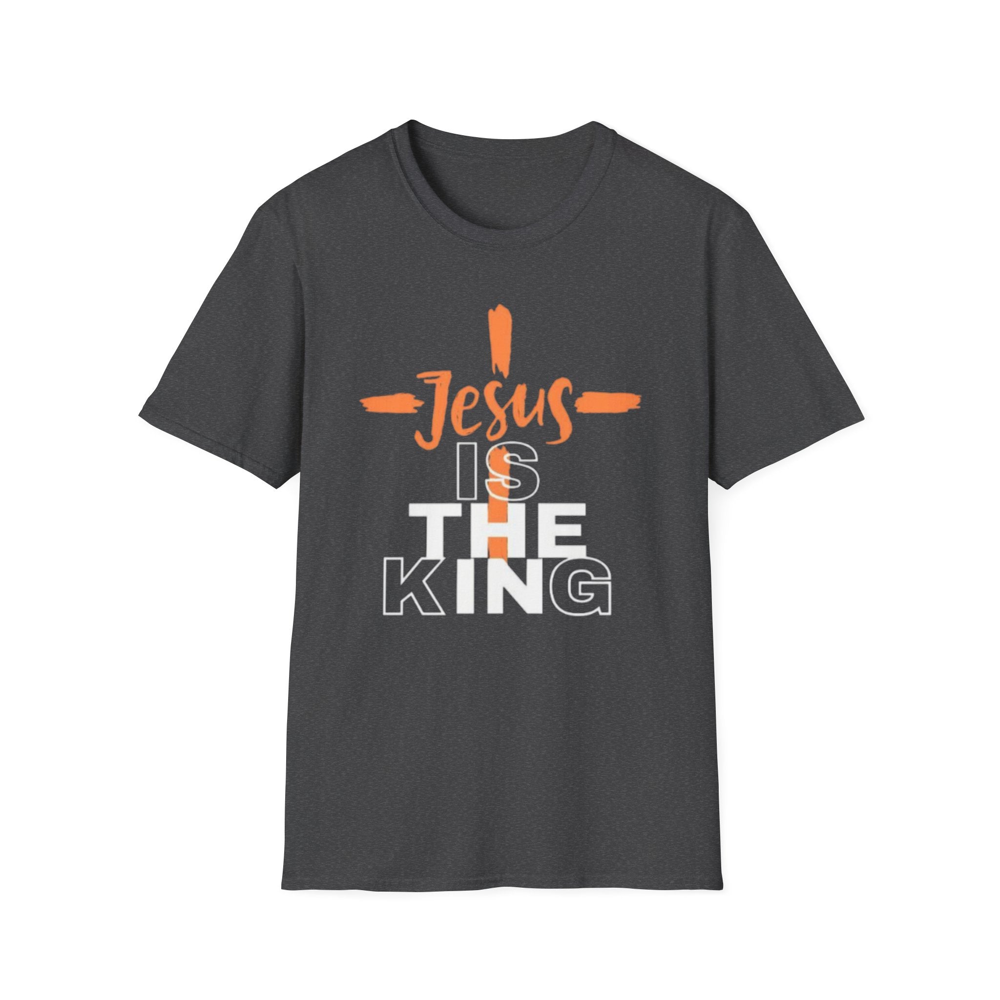 "Jesus is the King" Unisex Softstyle T-Shirt