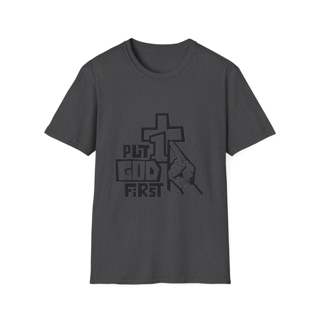 "Put God First" Unisex Softstyle T-Shirt