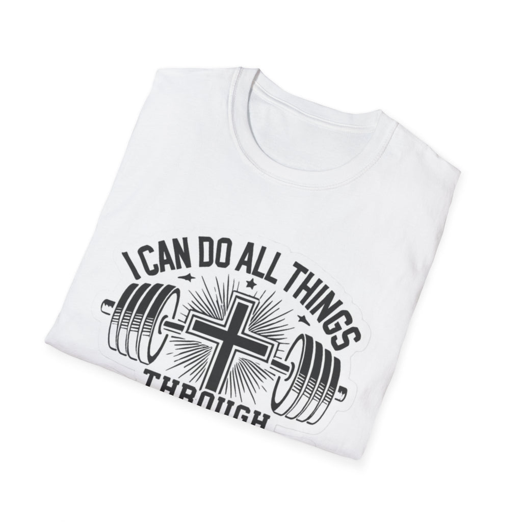 "I can do all things" Unisex Softstyle T-Shirt