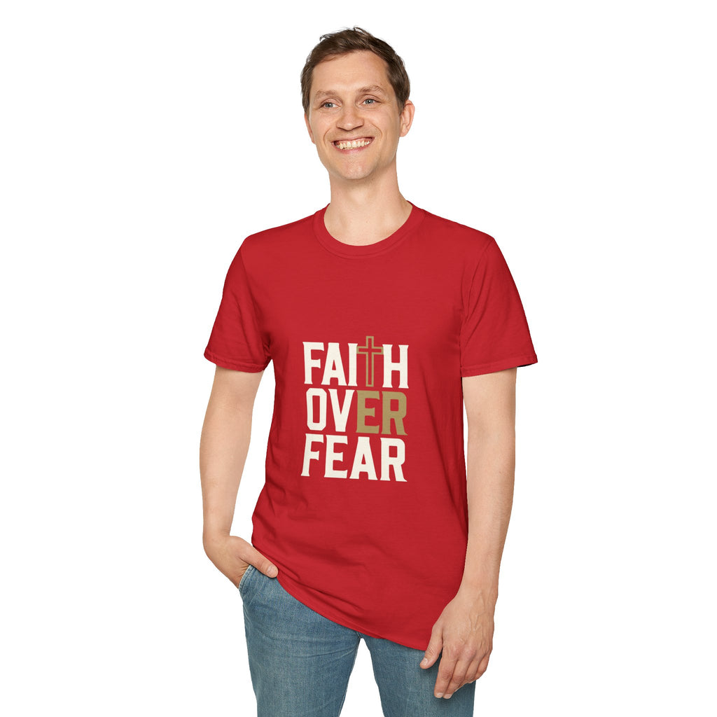 "Faith Over Fear" Unisex Softstyle T-Shirt