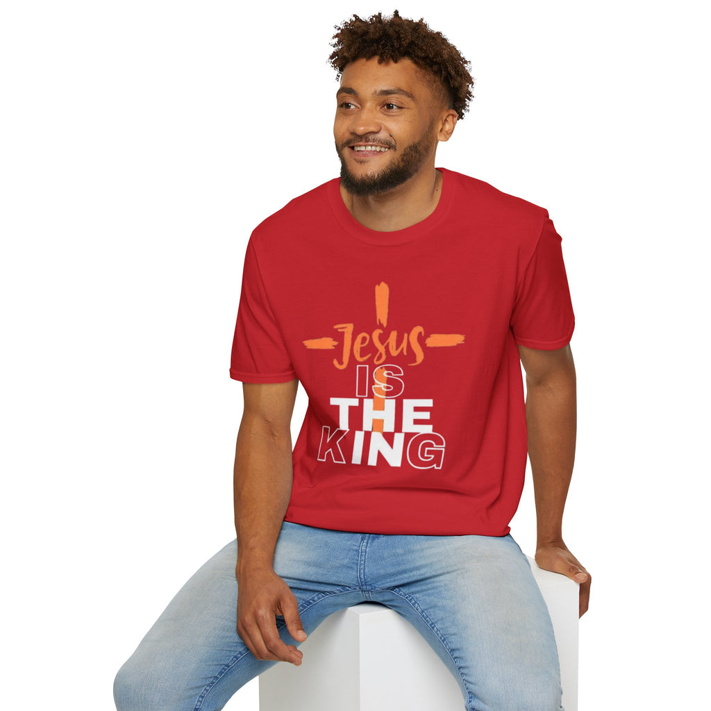 "Jesus is the King" Unisex Softstyle T-Shirt