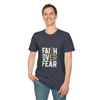 "Faith Over Fear" Unisex Softstyle T-Shirt