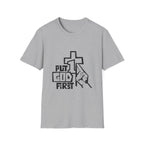 "Put God First" Unisex Softstyle T-Shirt