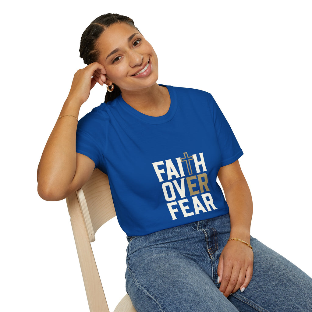 "Faith Over Fear" Unisex Softstyle T-Shirt