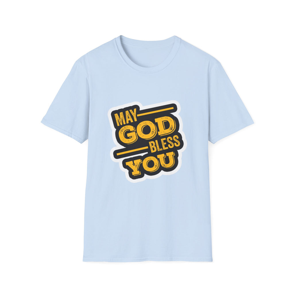 "May God Bless You" Unisex Softstyle T-Shirt