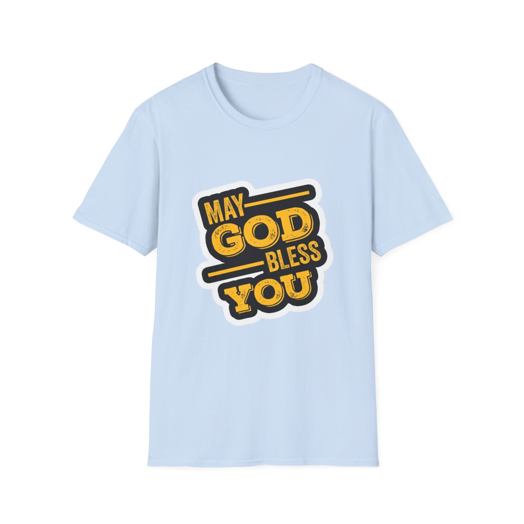"May God Bless You" Unisex Softstyle T-Shirt