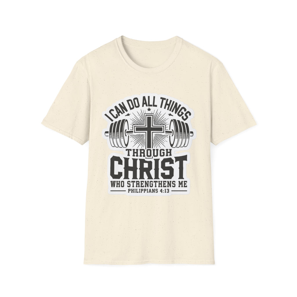 "I can do all things" Unisex Softstyle T-Shirt
