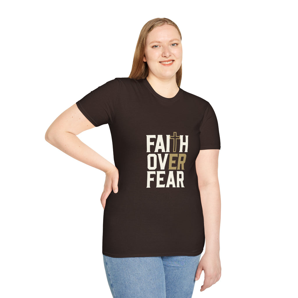 "Faith Over Fear" Unisex Softstyle T-Shirt