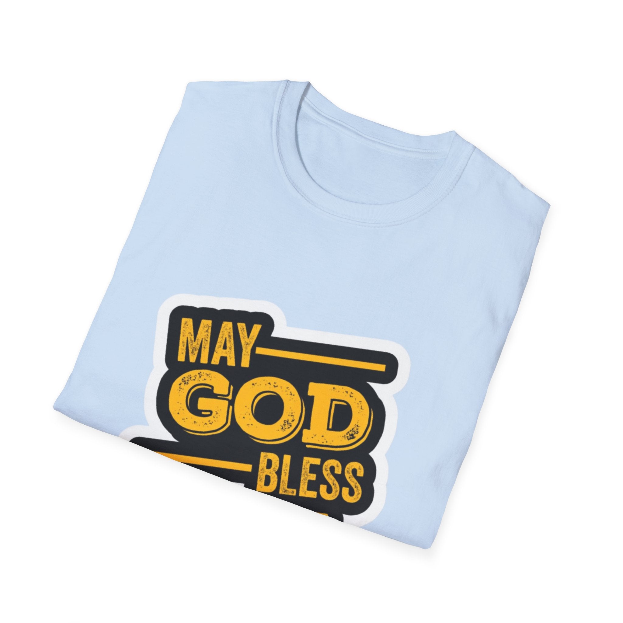 "May God Bless You" Unisex Softstyle T-Shirt