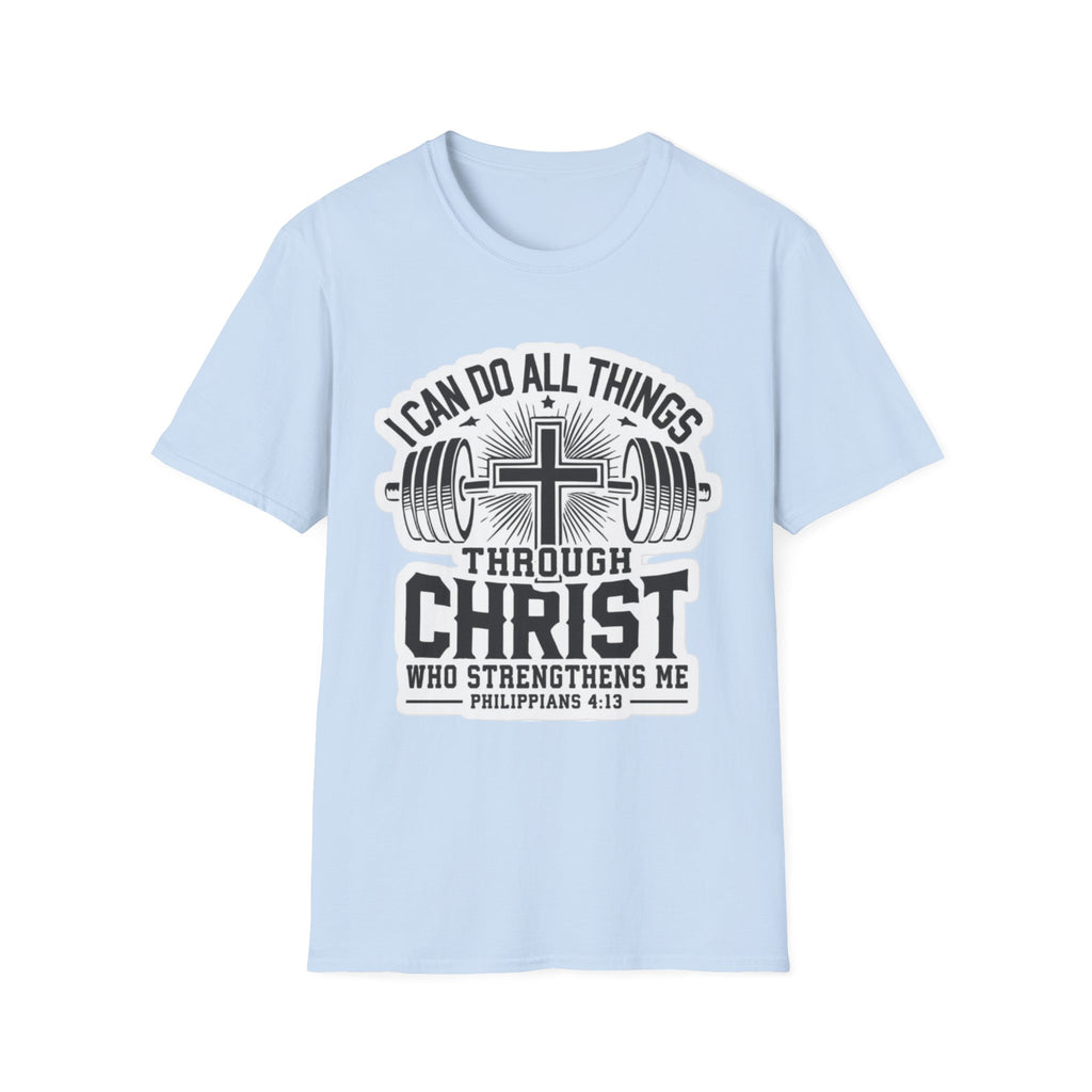 "I can do all things" Unisex Softstyle T-Shirt