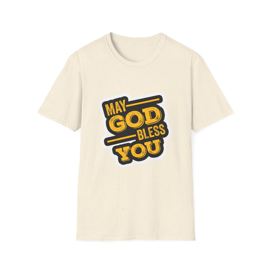 "May God Bless You" Unisex Softstyle T-Shirt