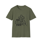 "Put God First" Unisex Softstyle T-Shirt