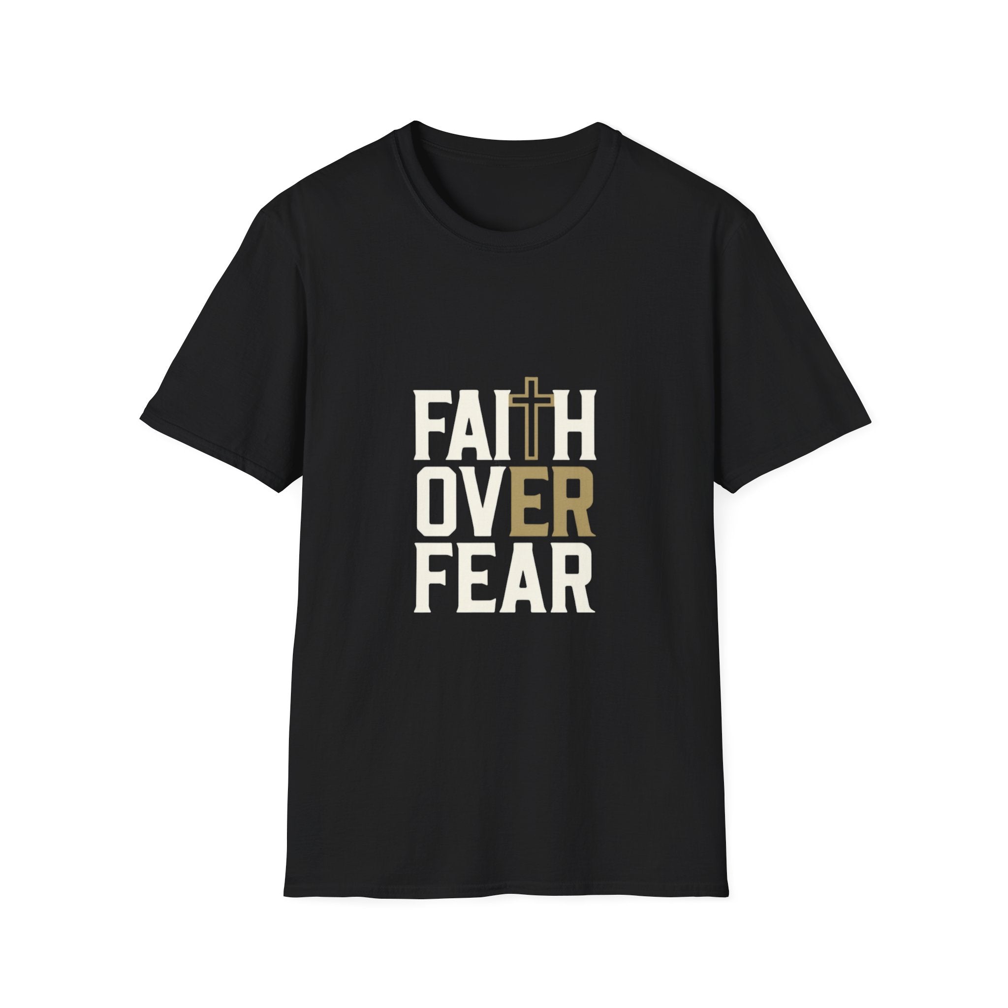 "Faith Over Fear" Unisex Softstyle T-Shirt