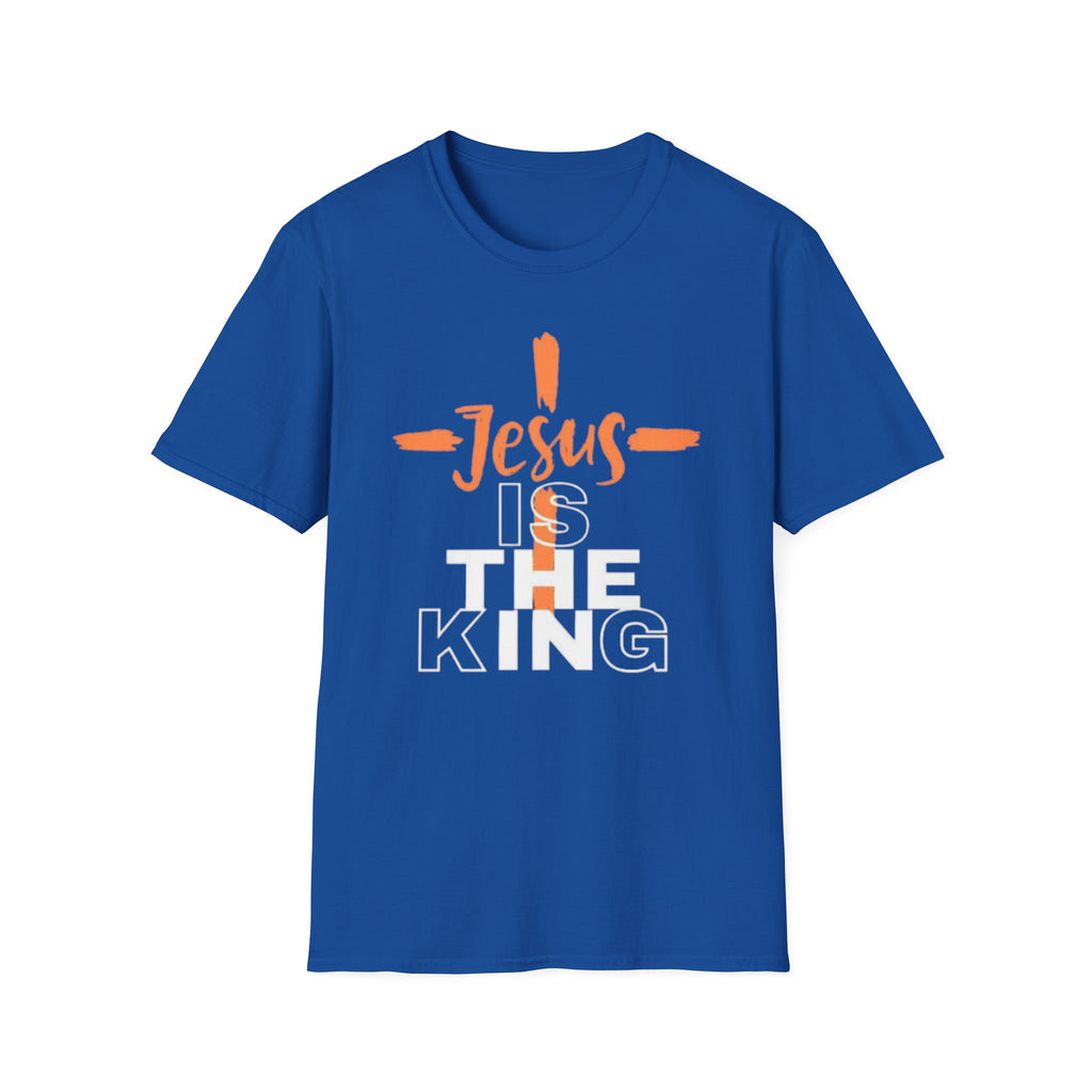 "Jesus is the King" Unisex Softstyle T-Shirt