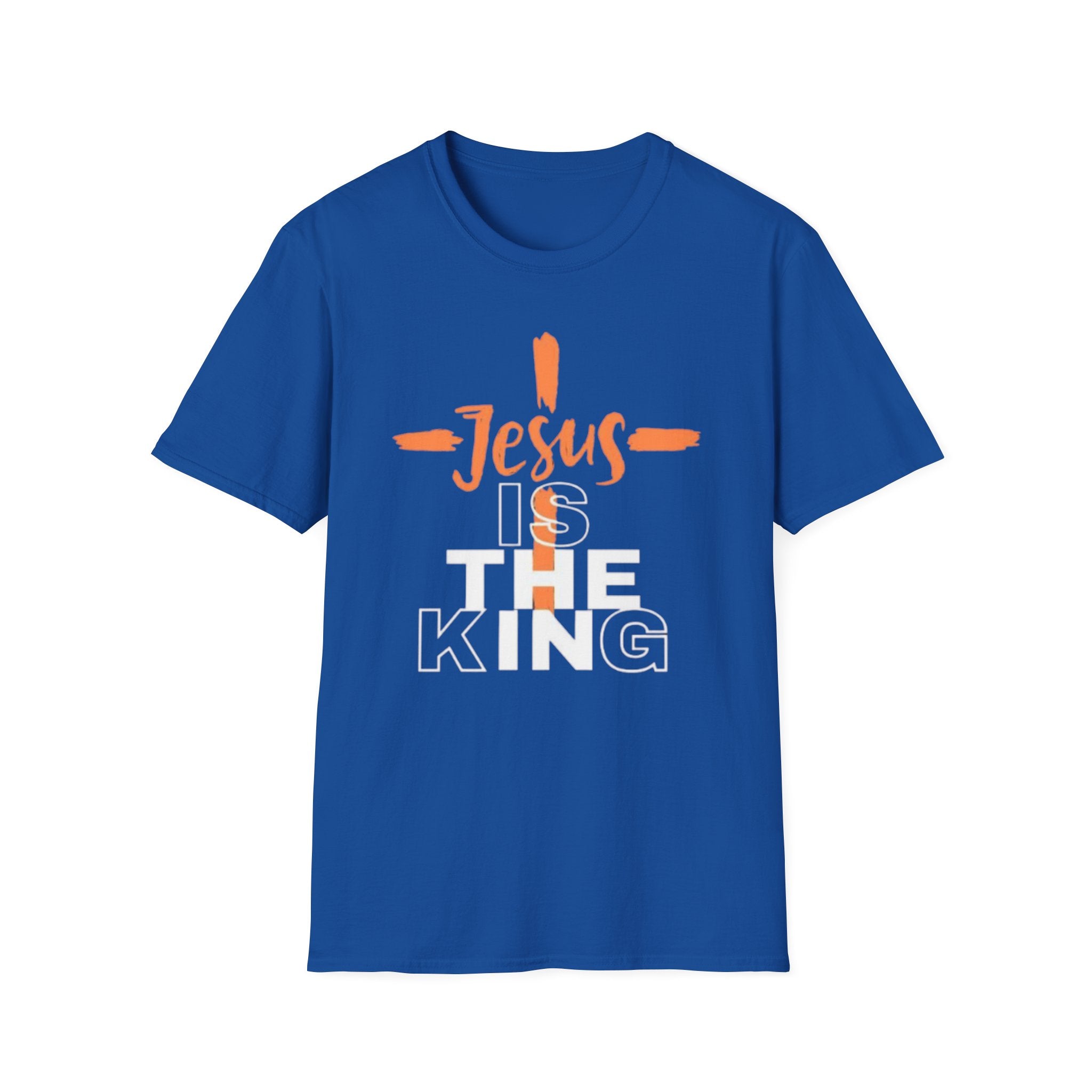 "Jesus is the King" Unisex Softstyle T-Shirt