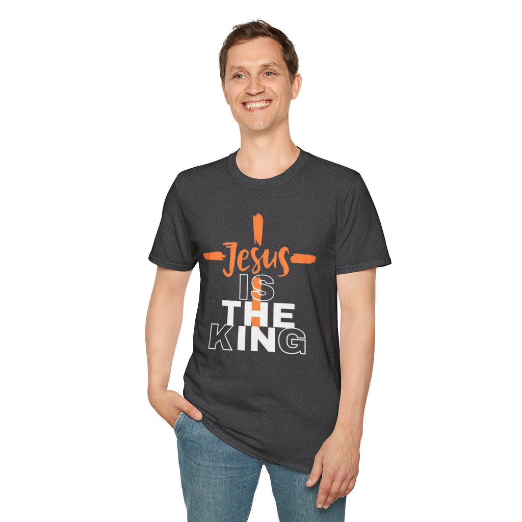 "Jesus is the King" Unisex Softstyle T-Shirt