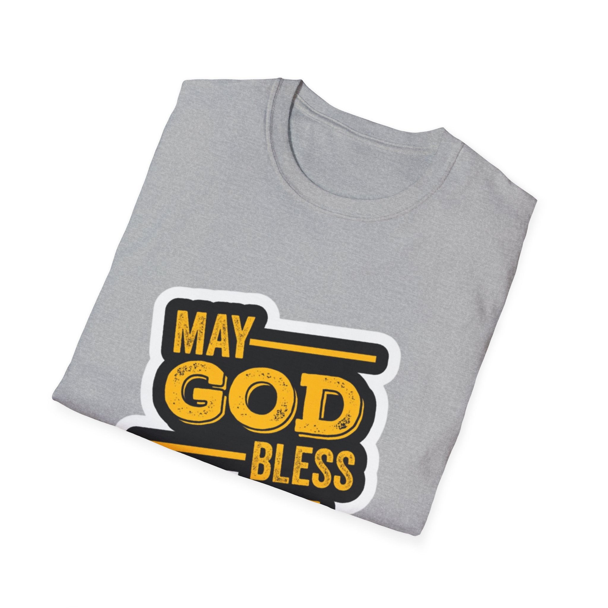 "May God Bless You" Unisex Softstyle T-Shirt