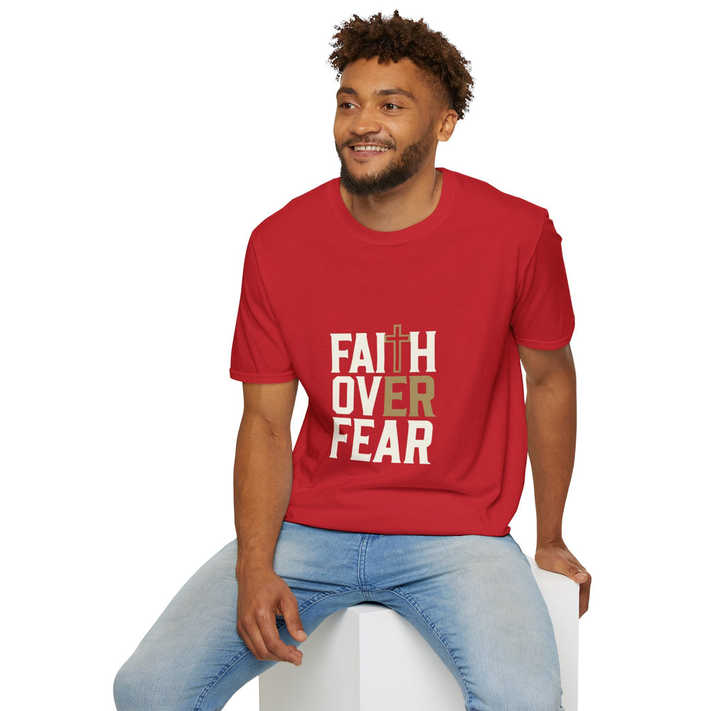 "Faith Over Fear" Unisex Softstyle T-Shirt