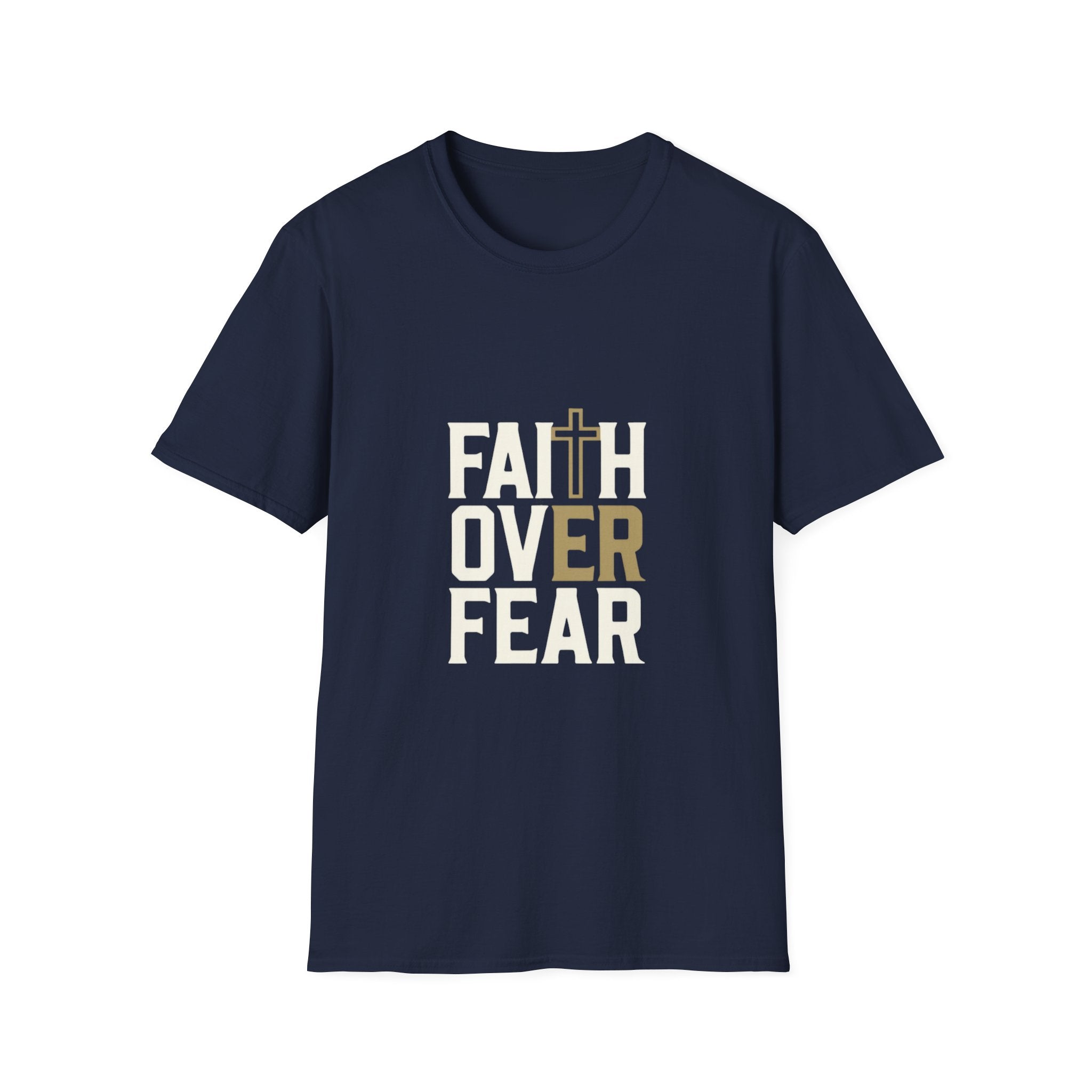 "Faith Over Fear" Unisex Softstyle T-Shirt