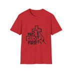 "Put God First" Unisex Softstyle T-Shirt