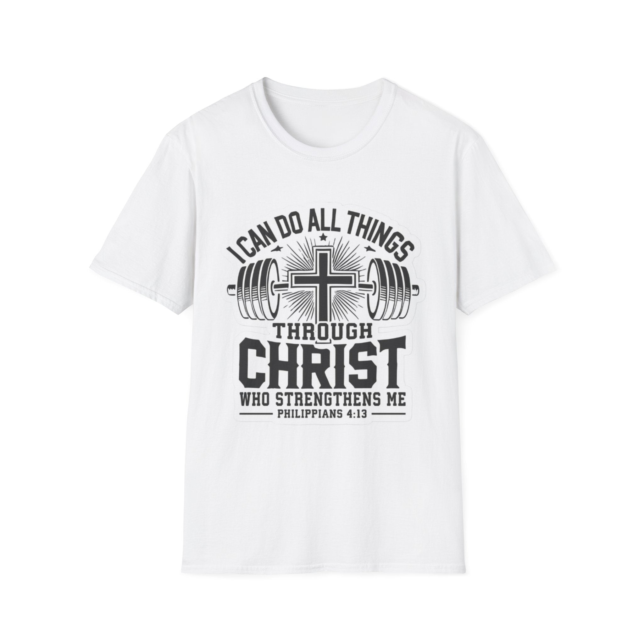 "I can do all things" Unisex Softstyle T-Shirt