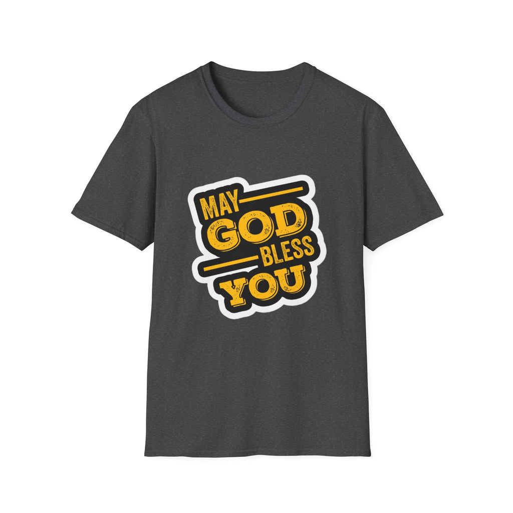 "May God Bless You" Unisex Softstyle T-Shirt