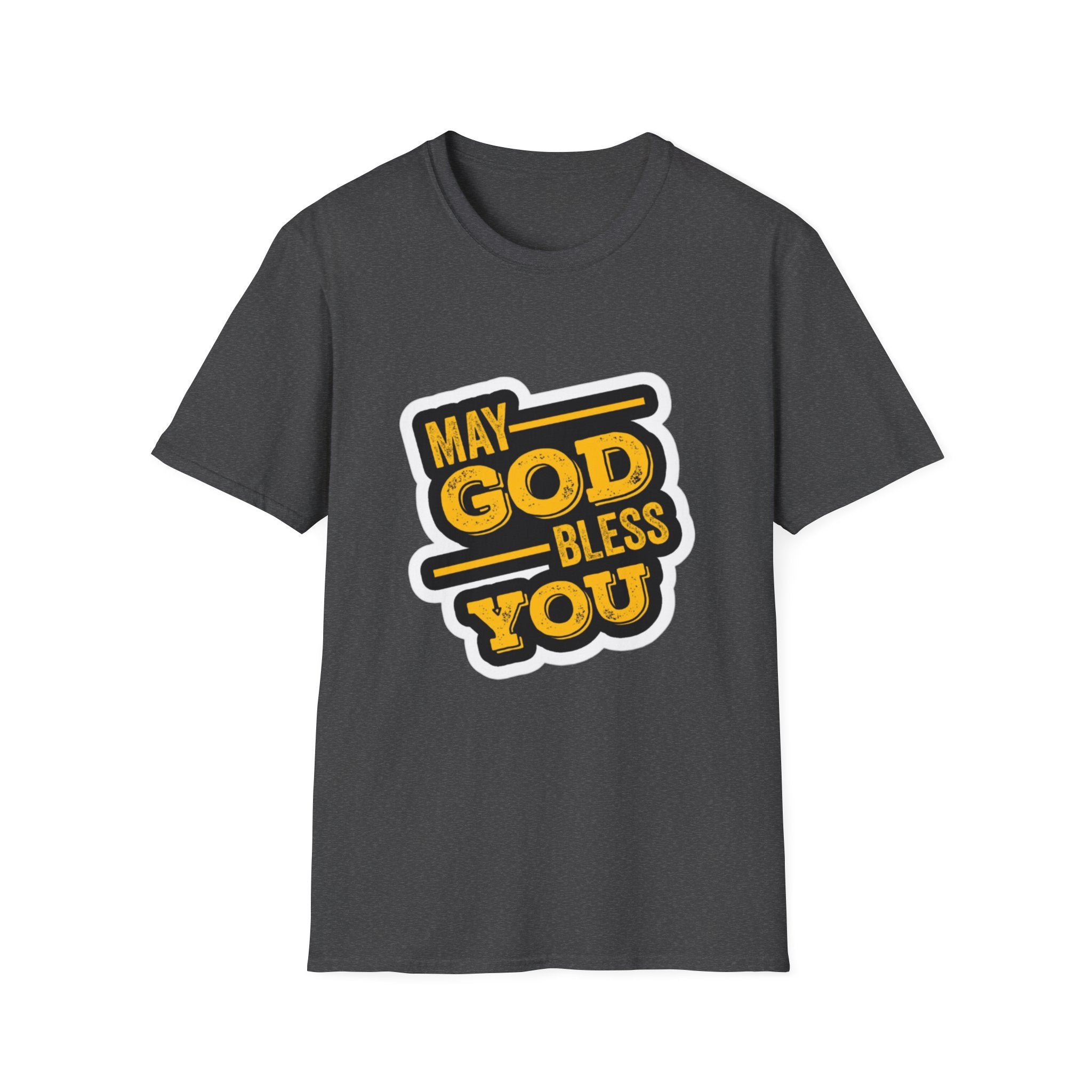 "May God Bless You" Unisex Softstyle T-Shirt