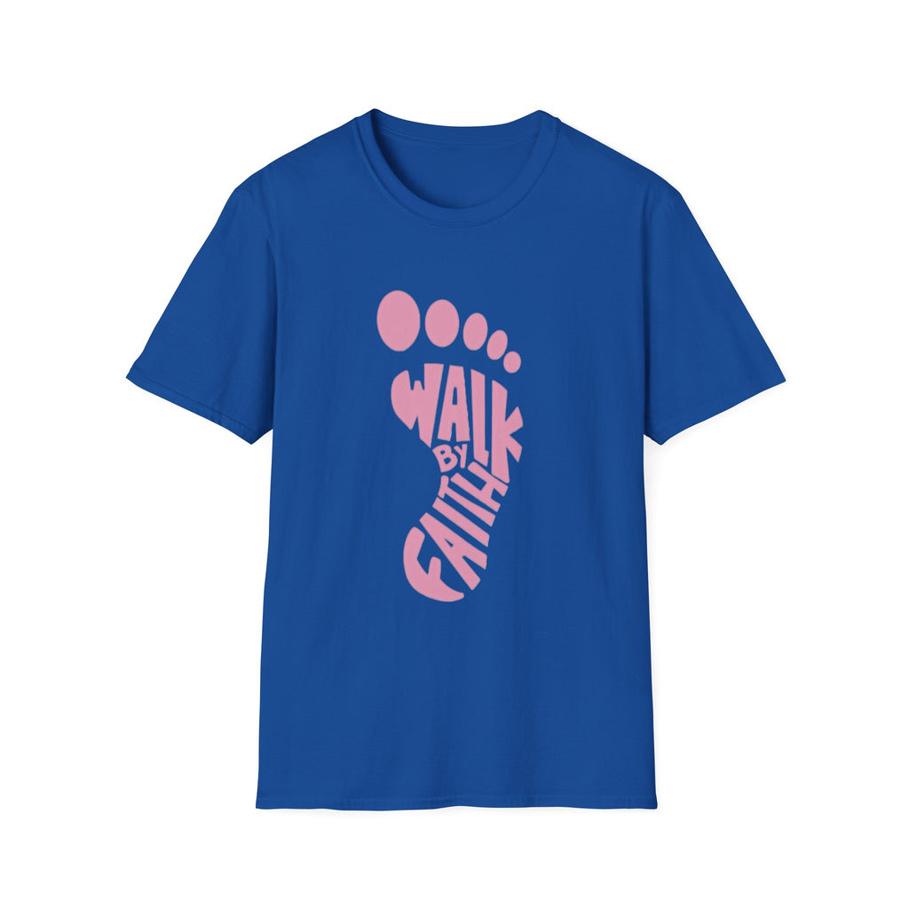 "Walk by Faith" Unisex Softstyle T-Shirt