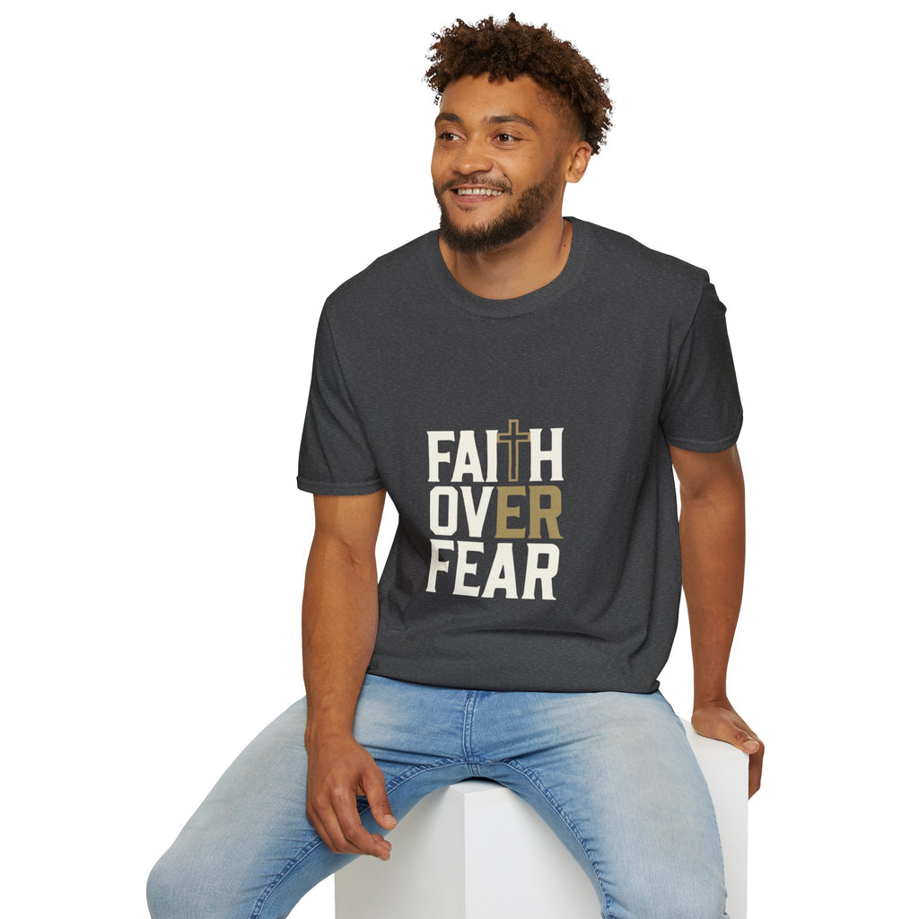 "Faith Over Fear" Unisex Softstyle T-Shirt