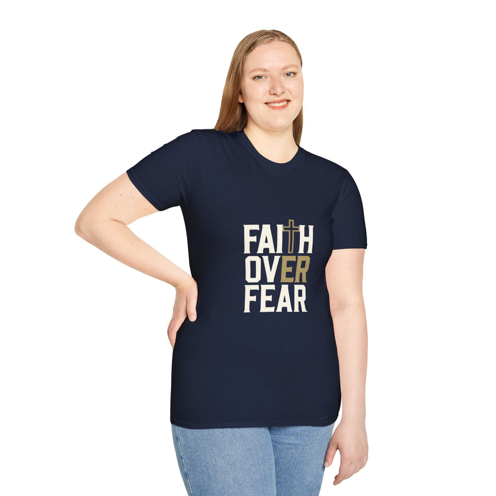 "Faith Over Fear" Unisex Softstyle T-Shirt